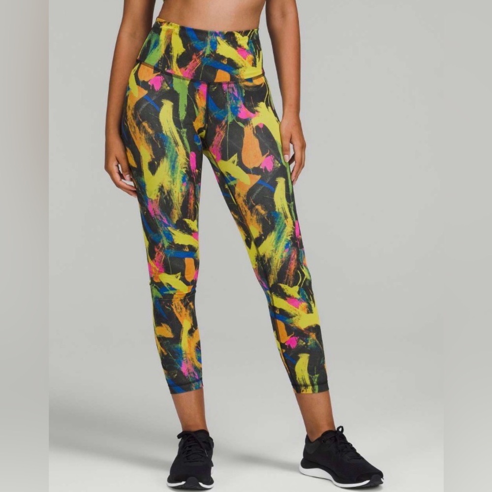 Lululemon Wunder Train High Rise Tight 25" Size 8